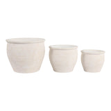 Lutherholm Ivory/White Planters (Set of 3)