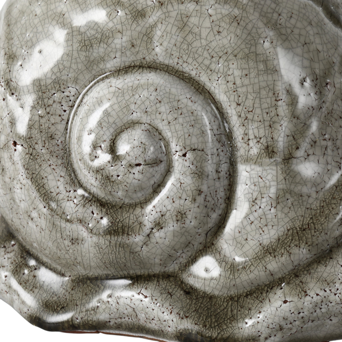 Sultana Green Snail Garden Statuary