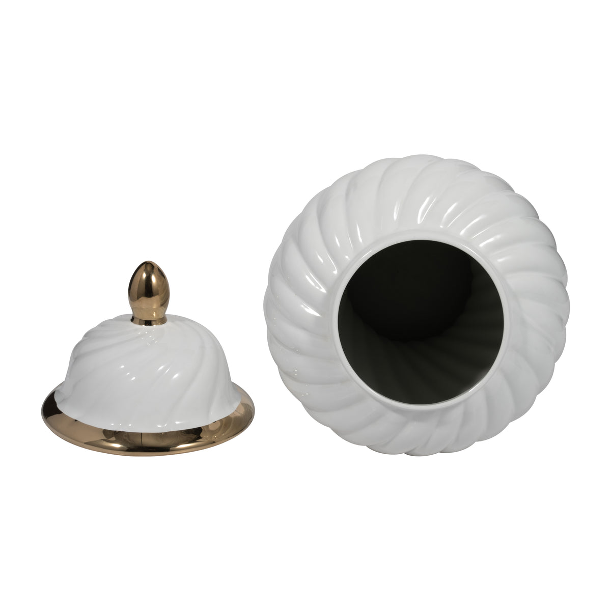 Slaterworth White/Gold Chinoiserie