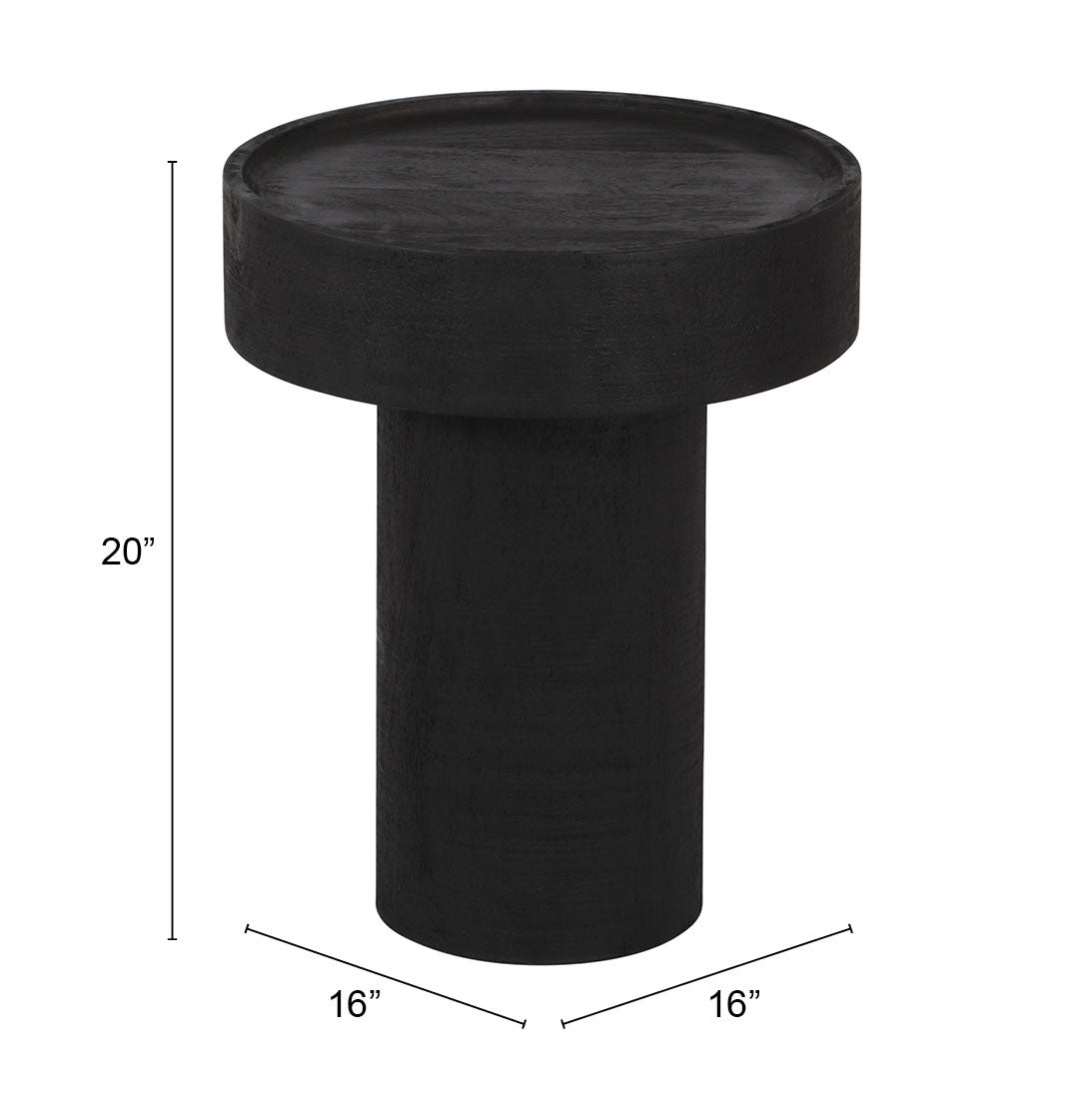 Watson Black Side Table