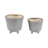 Rexdale Ivory Planters (Set of 2)