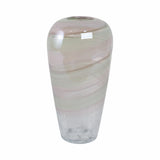 Liberty Clear Glass Crackled Vase