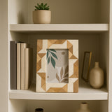Nashville White Resin Geometric Photo Frame