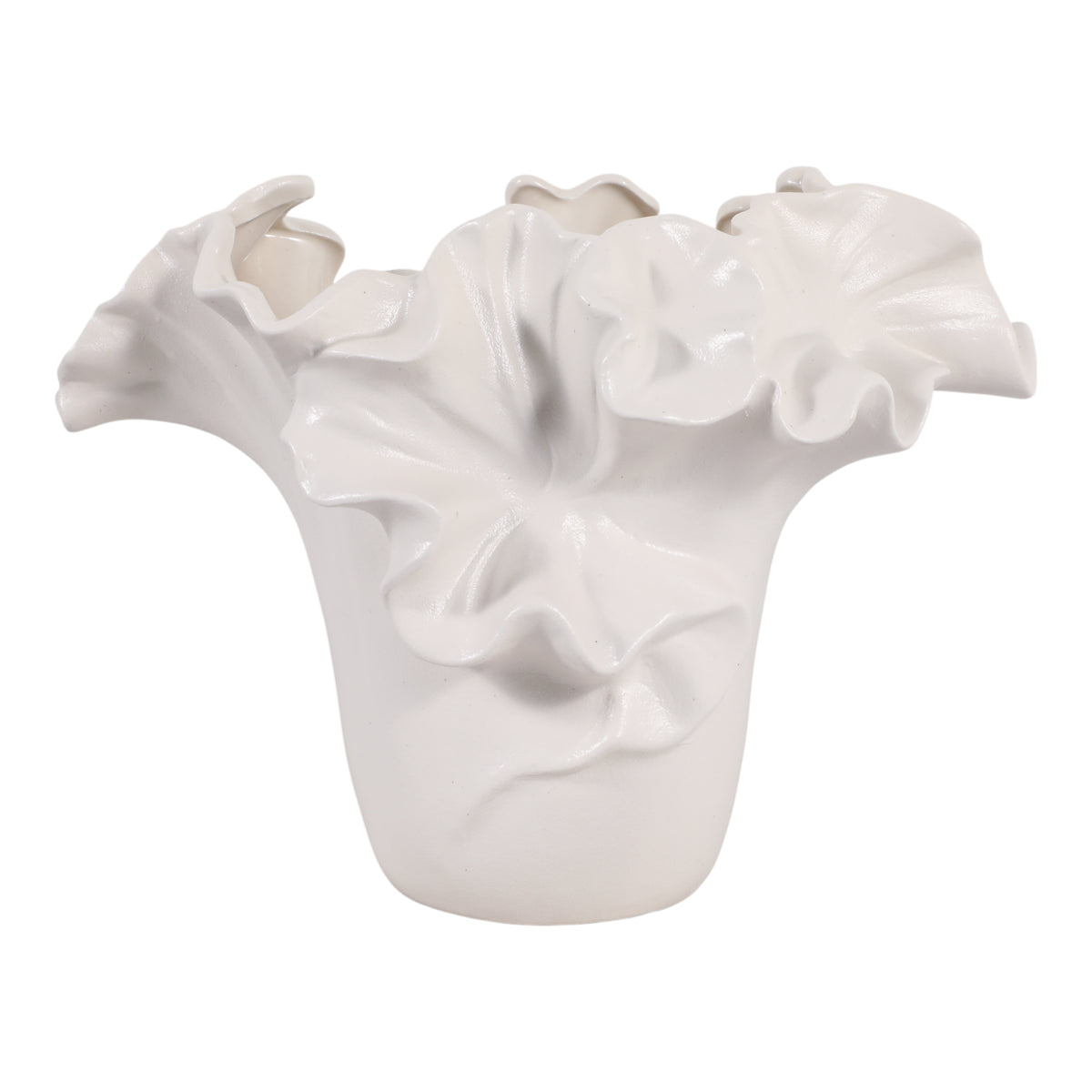 Alderport White/Ivory Large Vase
