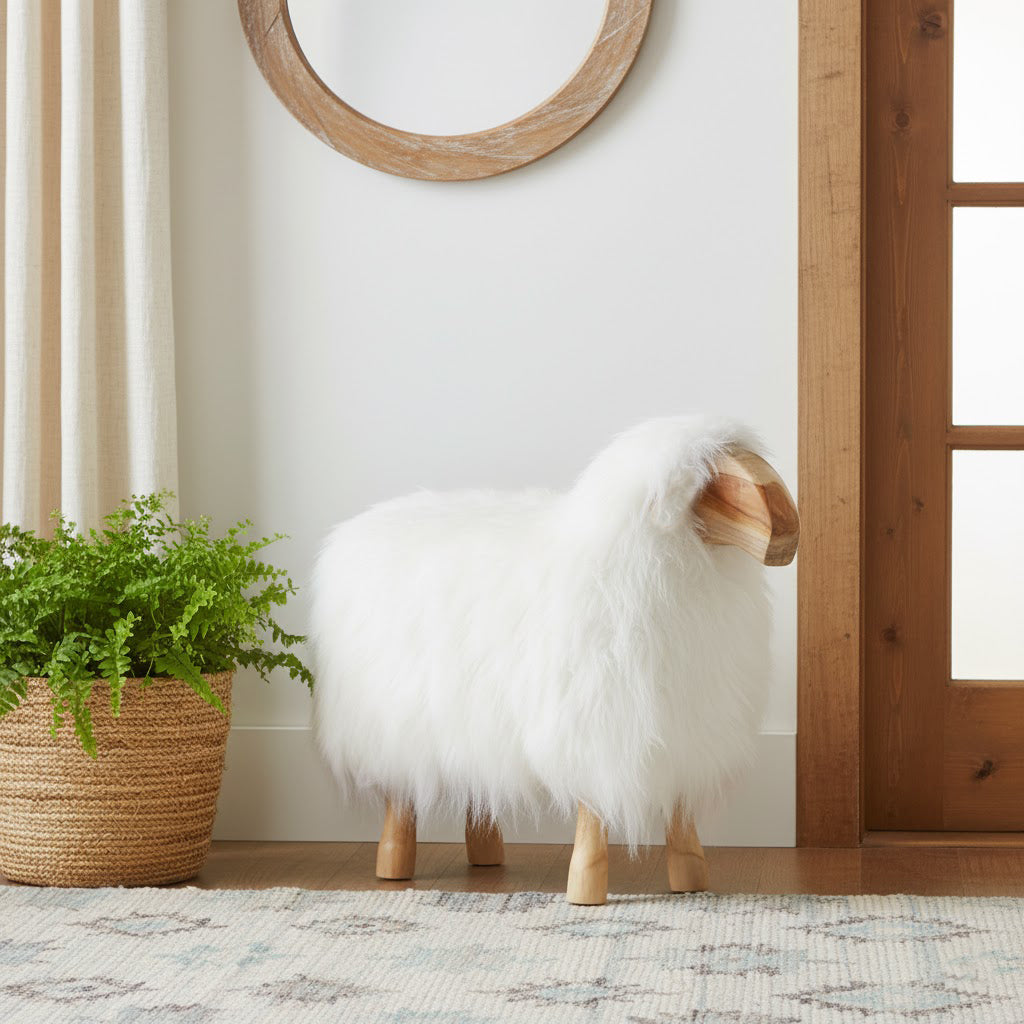 Leoland White/Tan/Brown Decor