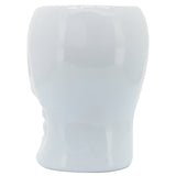 Kathryn White Large Ceramic Skull Vase