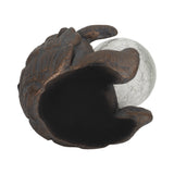 Orangetree Antique Copper Turtle Solar Orb