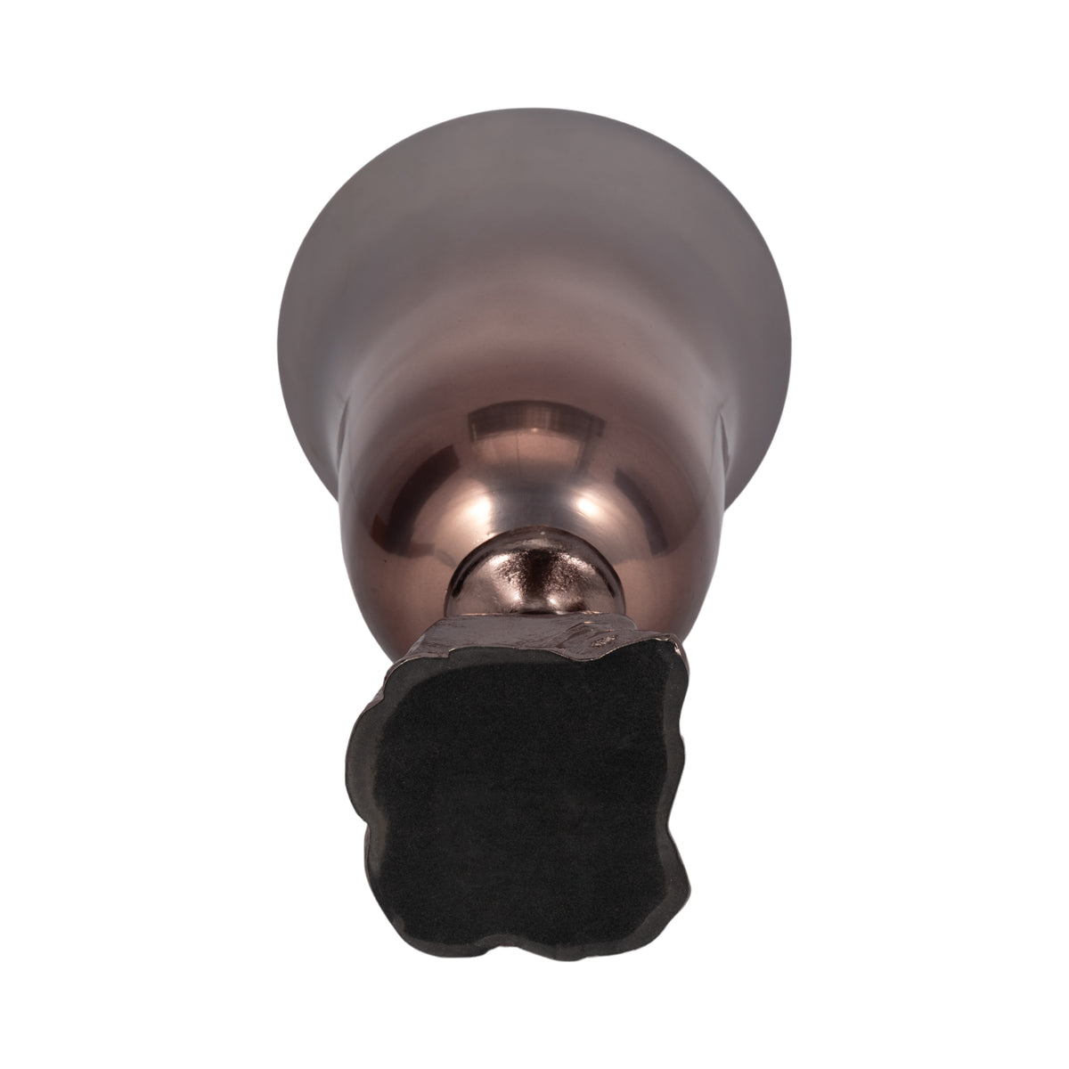 Bellvale Bronze/Copper Small Glass 2-Tone Chalice Vase
