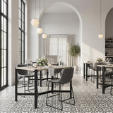 Smart Charcoal Counter Stool (Set of 2)