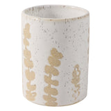Ponca Ivory/Tan Wild Plant Pencil Cup