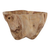 Del Mar Natural Teak Root Bowl
