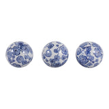 Hewittfield Blue/White Orbs (Set of 3)