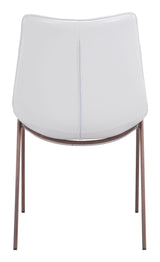 Magnus White & Walnut Dining Chair (Set of 2)