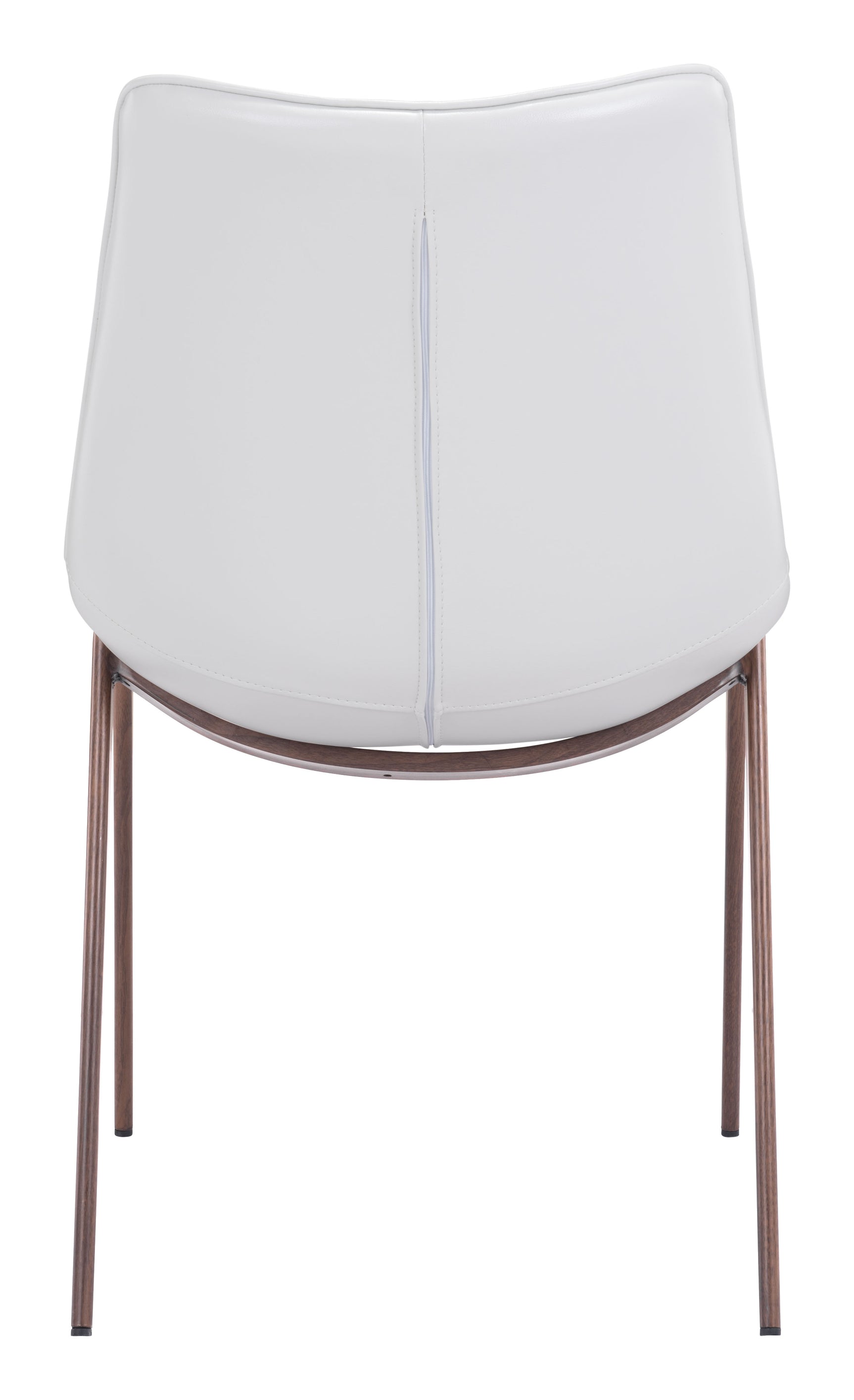 Magnus White & Walnut Dining Chair (Set of 2)