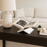Havenrun White Bookstand