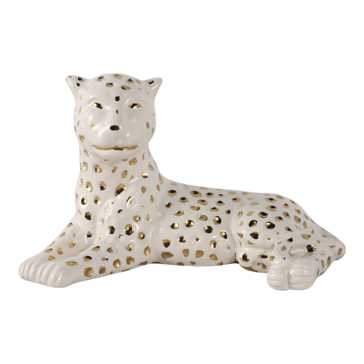 Trentonrun White/Gold Lying Down Decor