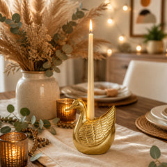 Almaworth Gold Candle Holder