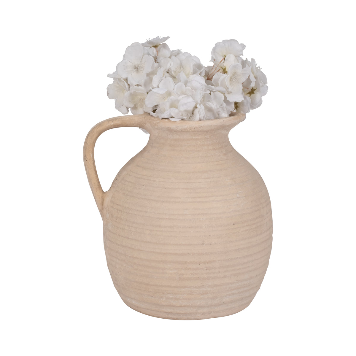 Grangeville Ivory Paper Mache Pitcher