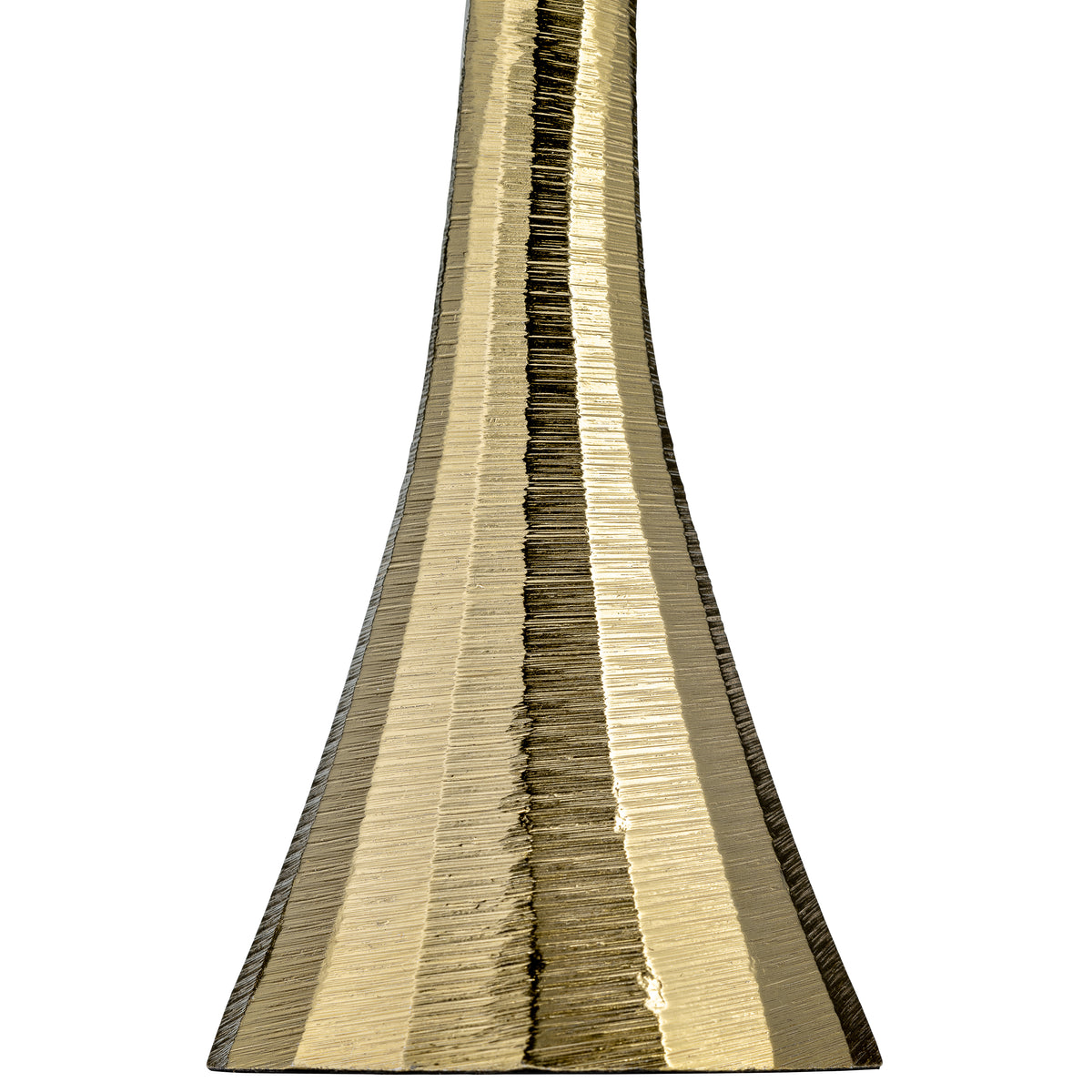 Jimgrey Brass/Brown Small Metal Taper Candle Holder