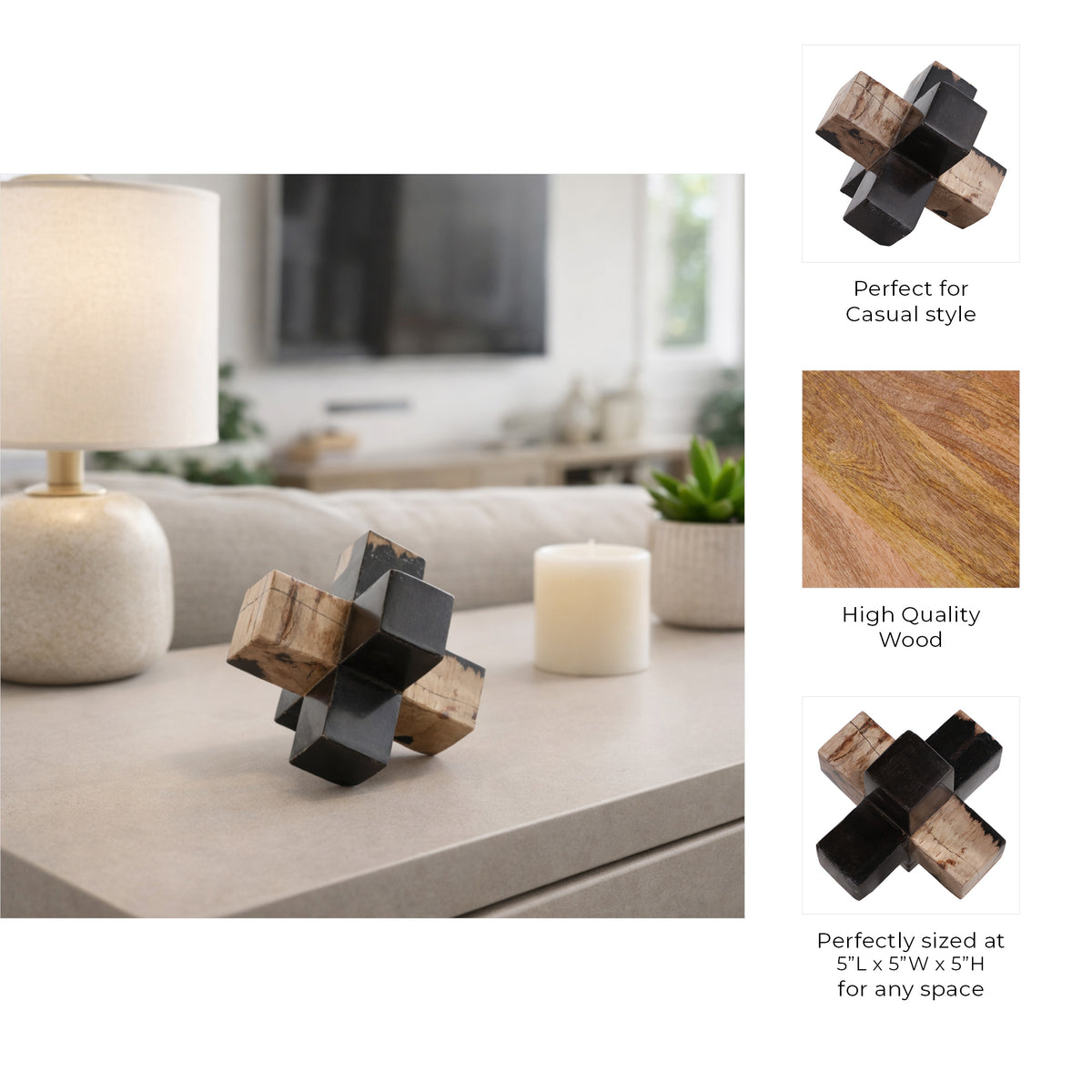 Hollismore Brown/Black/Tan Decor