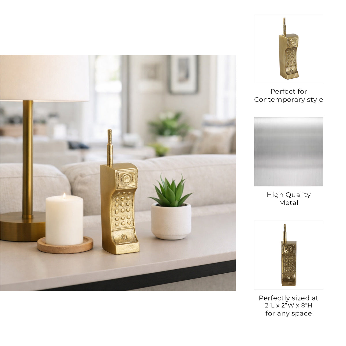 Ricardo Gold Cordless Phone
