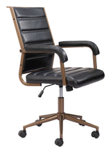 Auction Vintage Black Office Chair