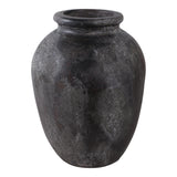 Duncanrun Black Terracotta Vase