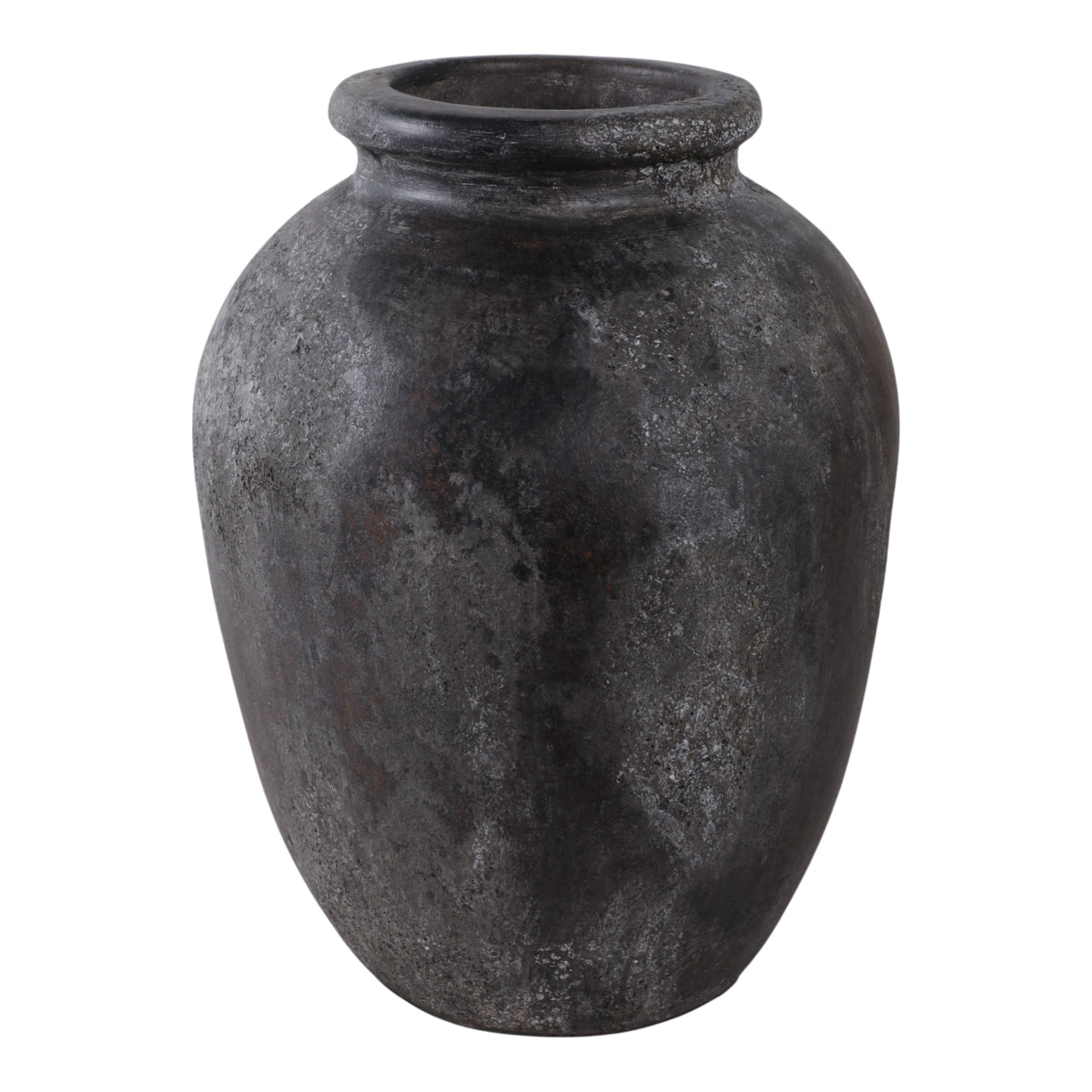 Duncanrun Black Terracotta Vase