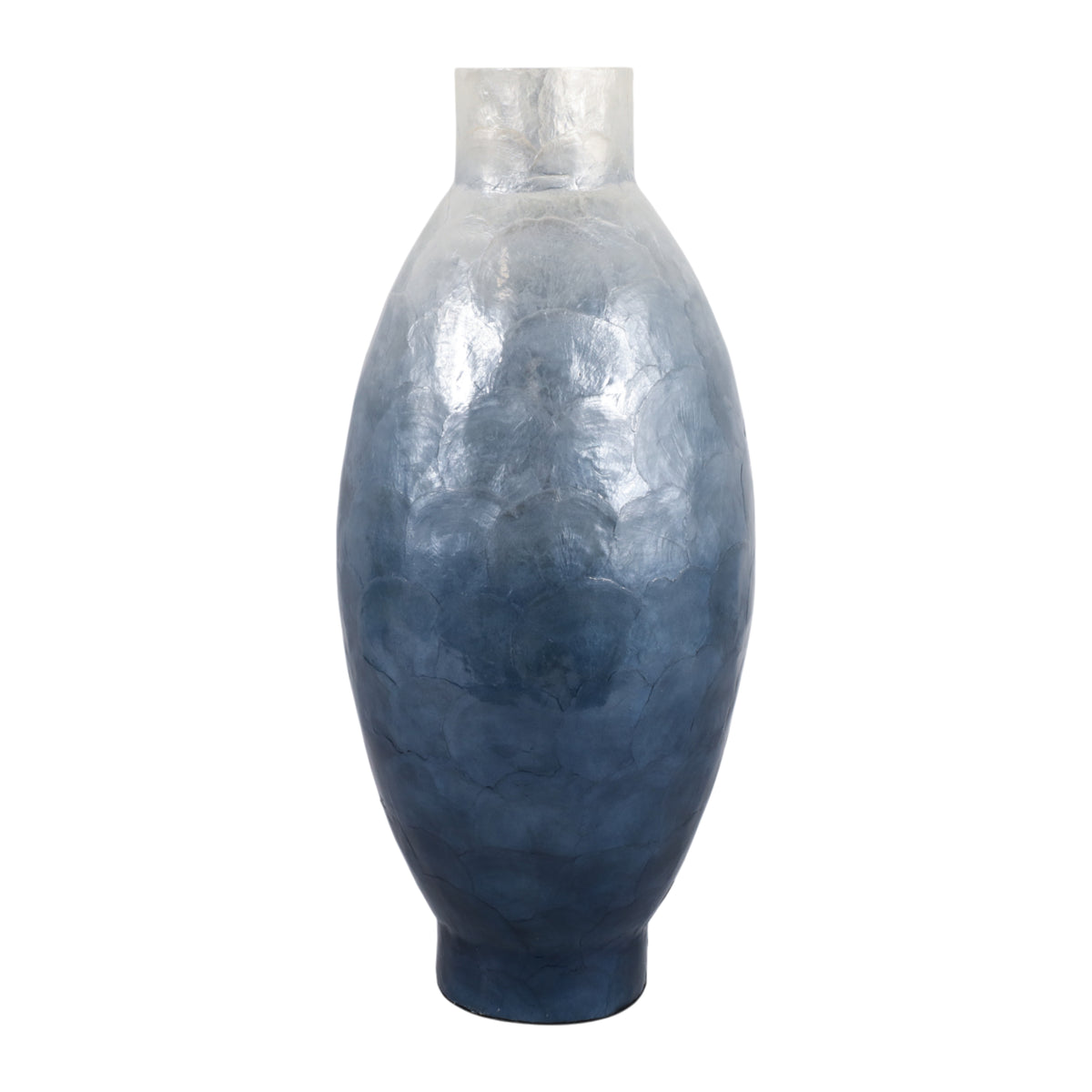 Halfordhaven Ivory/Blue Small Vase