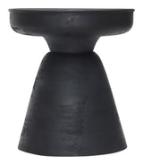 Sage Black Side Table
