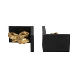Pageholm Black/Gold Bookends (Set of 2)