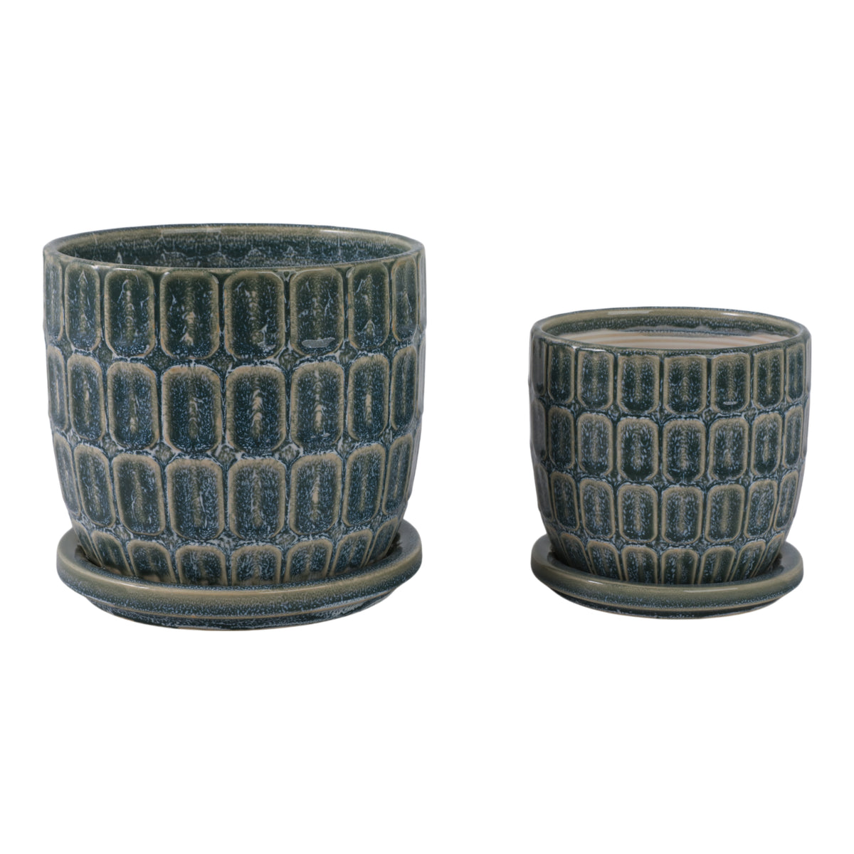 Leonaham Blue Planters (Set of 2)