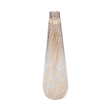 Mayfair Multicolor Large Glass Striped Stained Vase