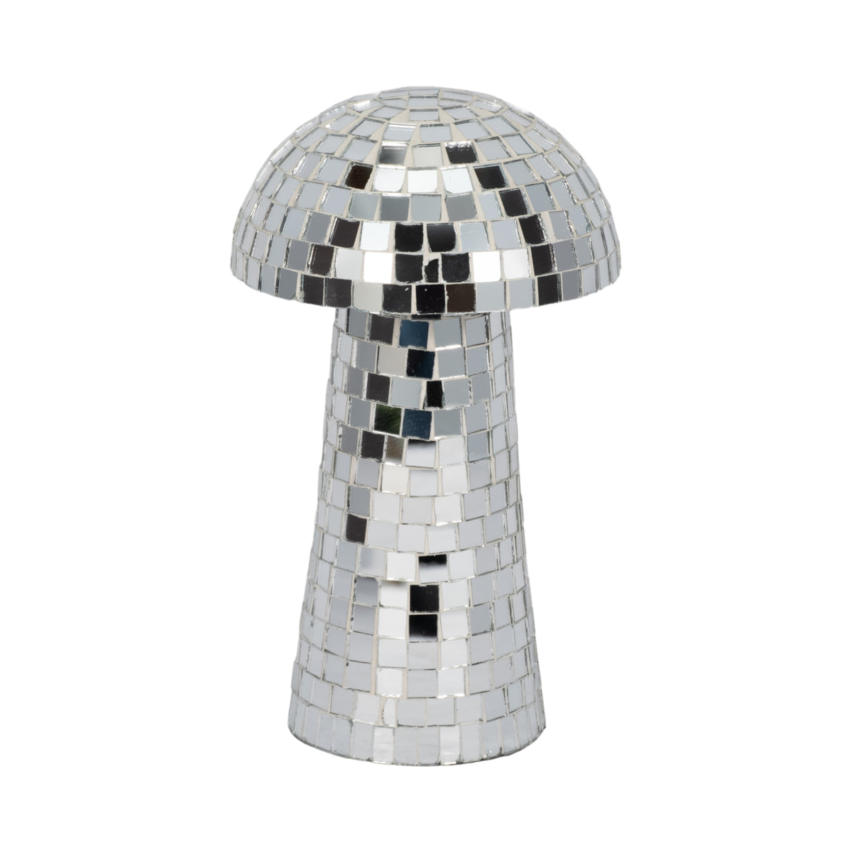Lakeshore Silver Small Mosaic Mushroom