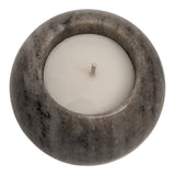Dantoni Beige Vanilla Round Marble Candle