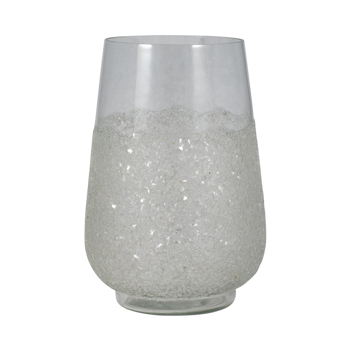Hollis Clear Glass Sugar Vase
