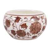 Glasgow Brown/White Neroli Basil Chinoiserie Candle
