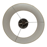 Bergenside Ivory/Brown Lamp