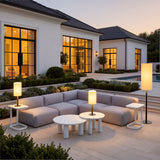 Lumaris Black Solar Floor Lamp