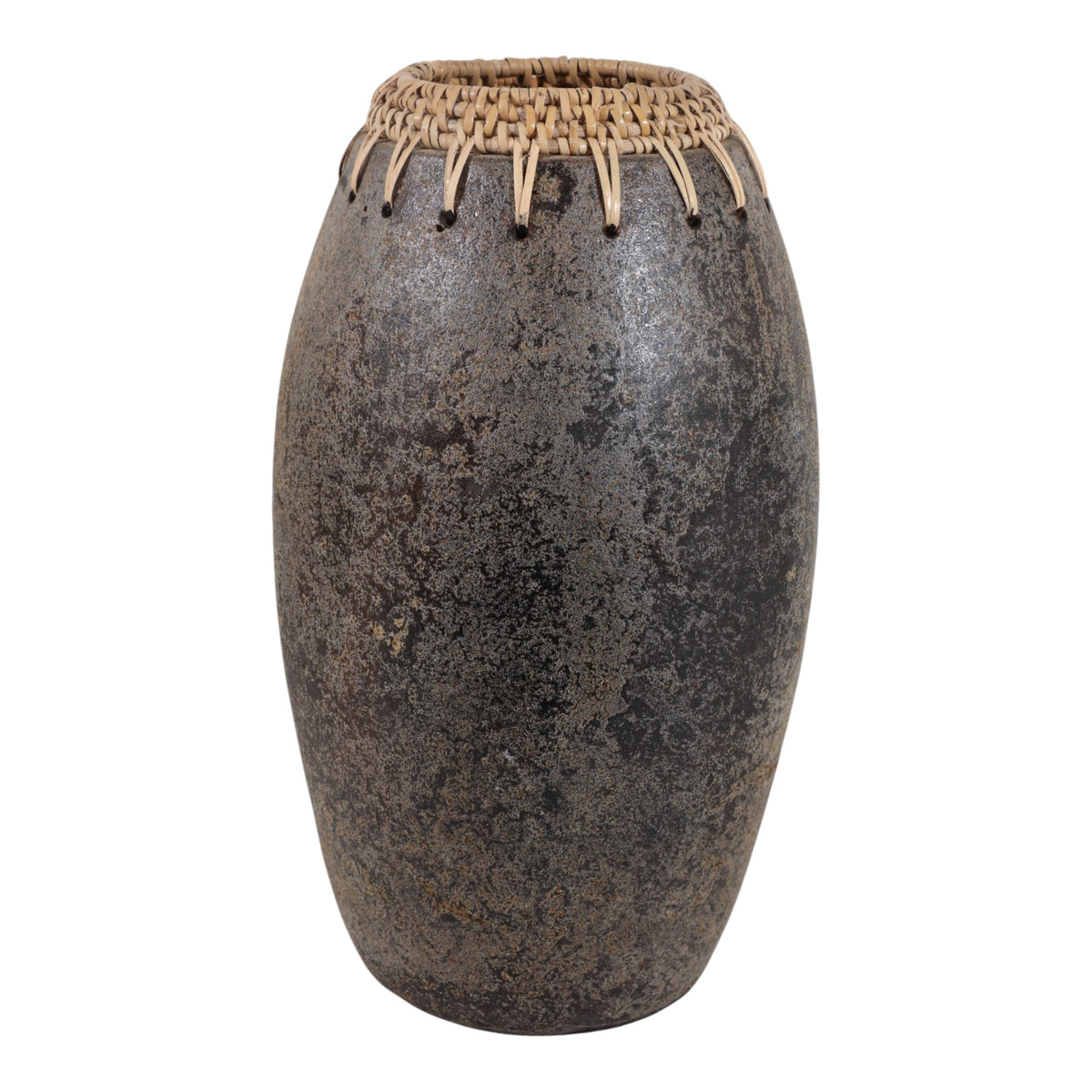 Byronholm Black/Gray Vase