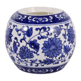 Rockland Blue/White Neroli and Basil Chinoiserie Candle
