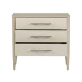 Sterling Tan/Cream Three-Drawer Chest