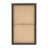 Copperopolis White/Gold Hand Painted Deep Thought Wall Art - 70298-02