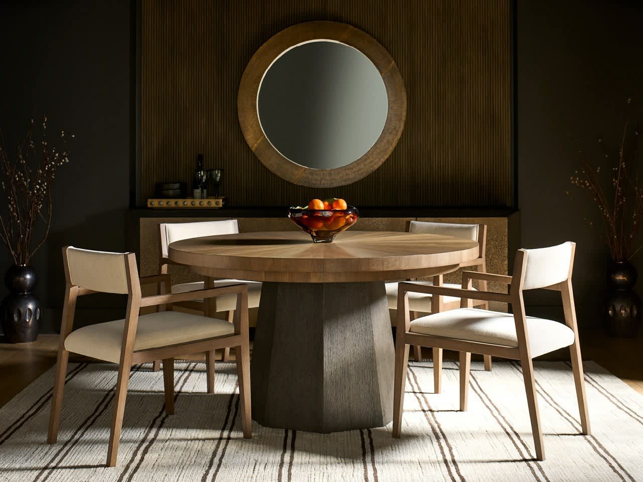 Modern Haze/Levi Oyster Arm Chair