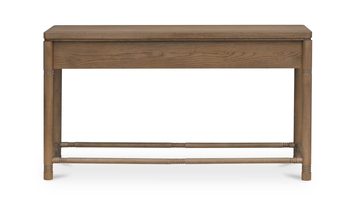 Evermore Natural Console Table Brown