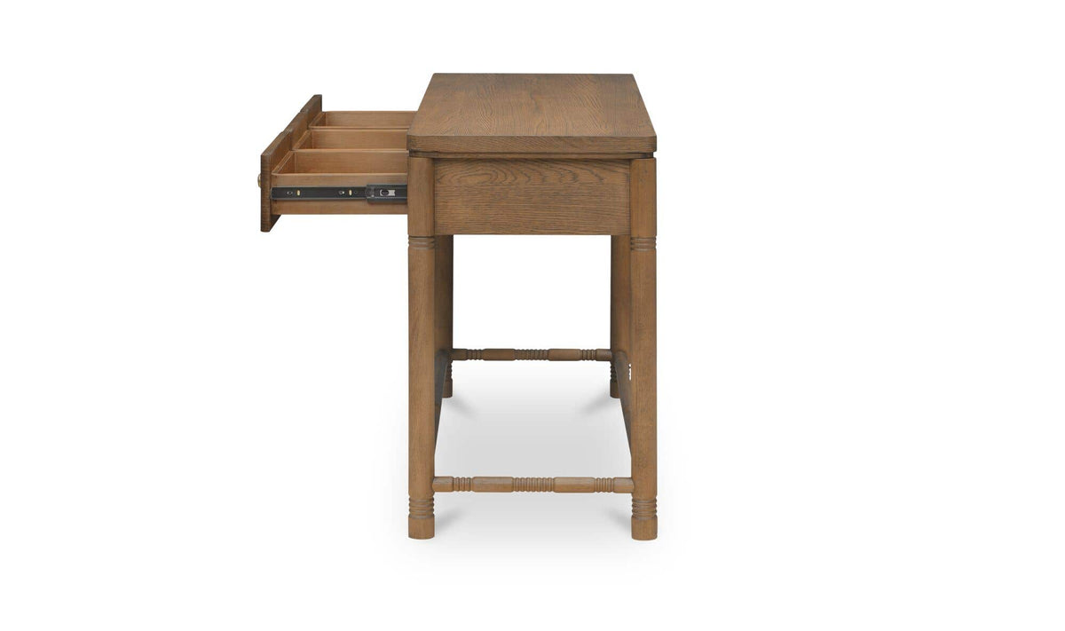 Evermore Natural Console Table Brown