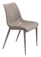 Magnus Brown & Walnut Dining Chair (Set of 2)
