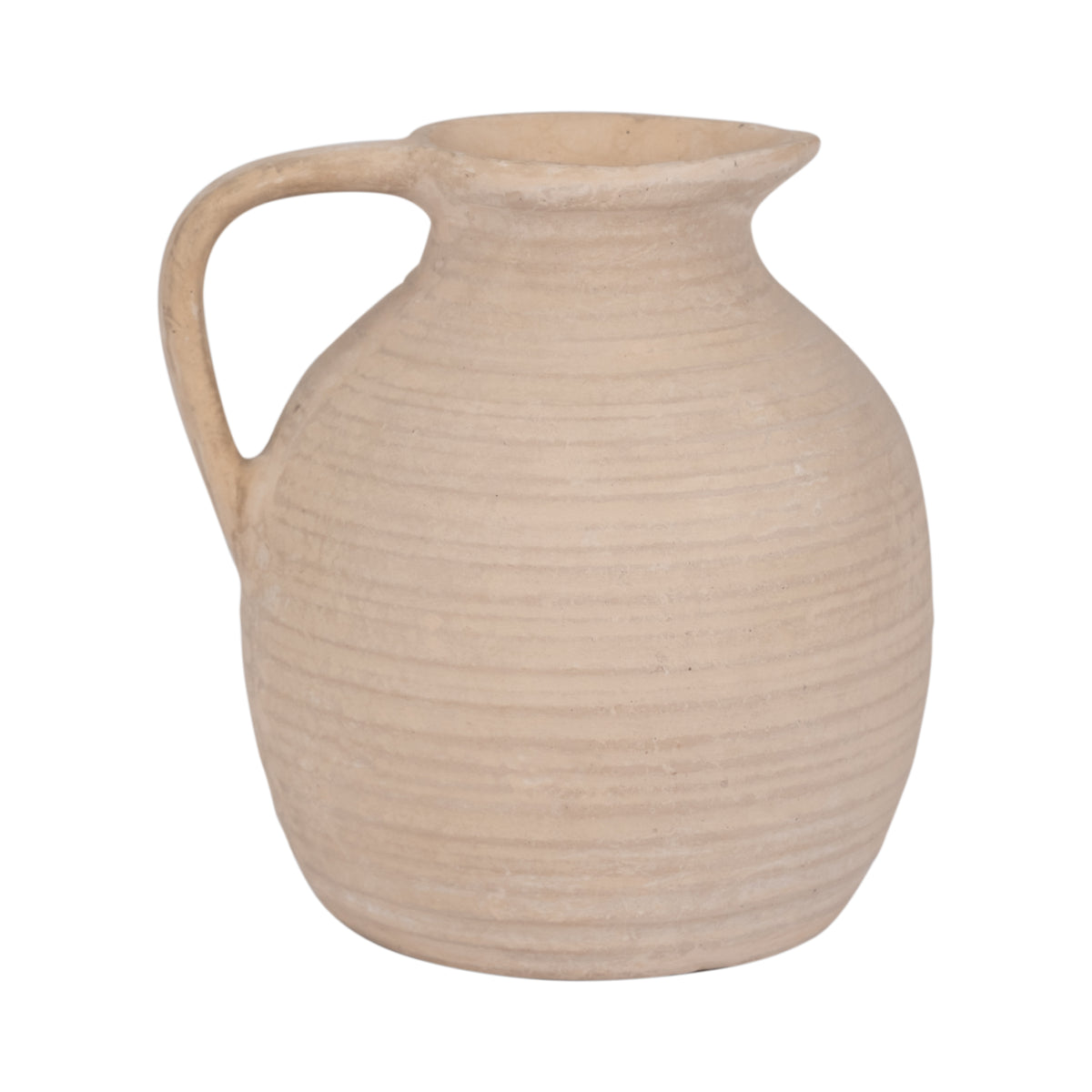 Grangeville Ivory Paper Mache Pitcher