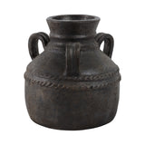 Noelwind Black Large Terracotta Triple Handle Jug
