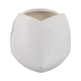 Linda White Abstract Planter